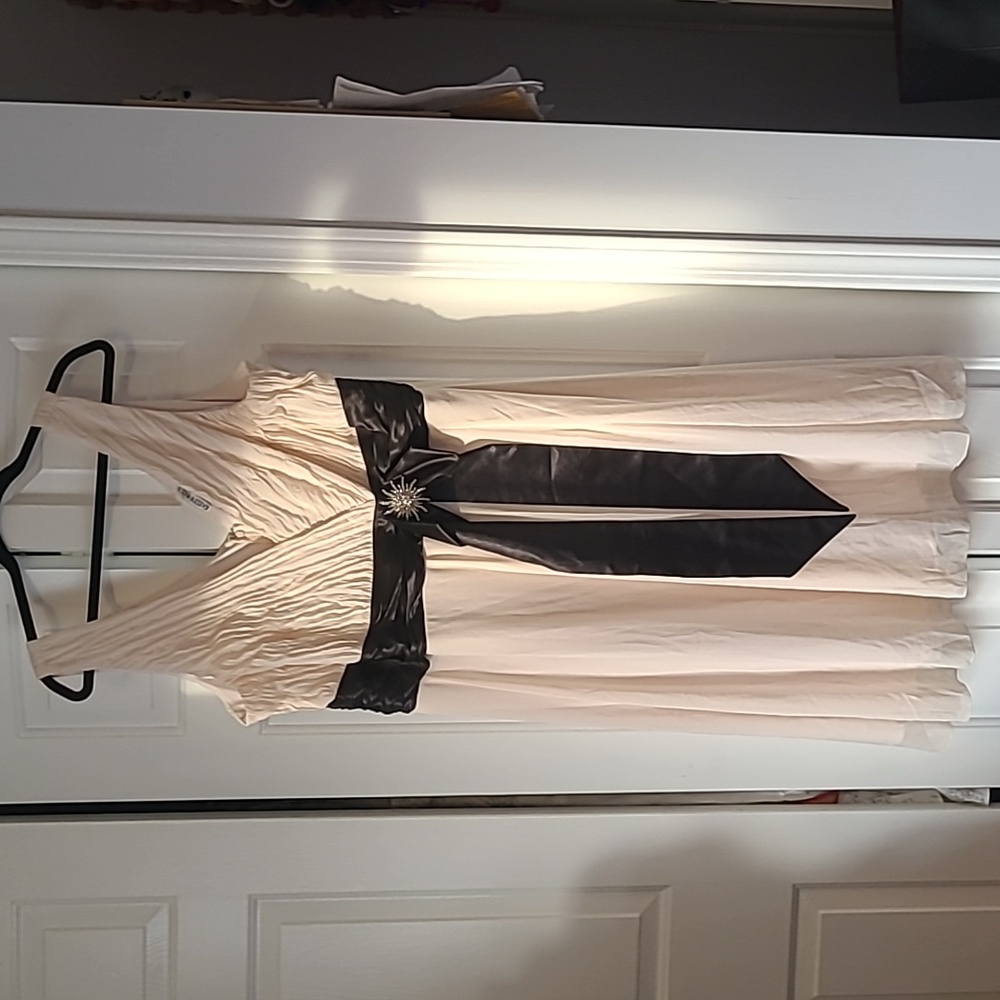2X Cream Party Dress
